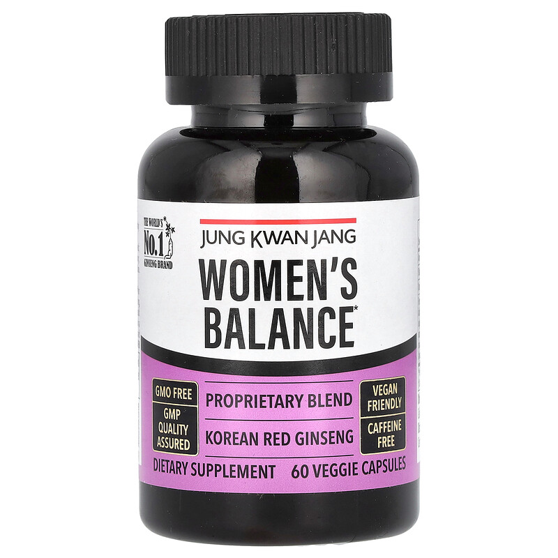 

JungKwanJang, Women's Balance, 60 растительных капсул