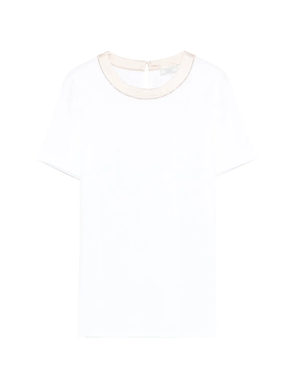 

Футболка с отделкой Peserico, белый