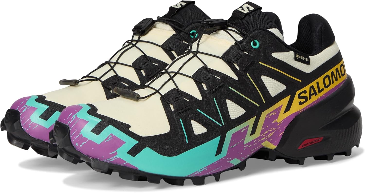 

Кроссовки для трейлраннинга Salomon Men's XA Pro 3D Ultra GTX, Transparent Yellow/Black/Waterfall