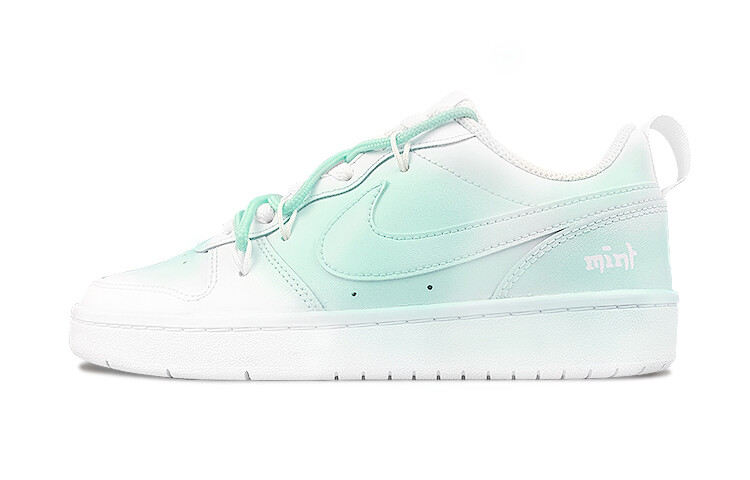 

Кроссовки Nike Court Borough Skateboard Shoes Women's Low-Top White/Green, Белый, Кроссовки Nike Court Borough Skateboard Shoes Women's Low-Top White/Green