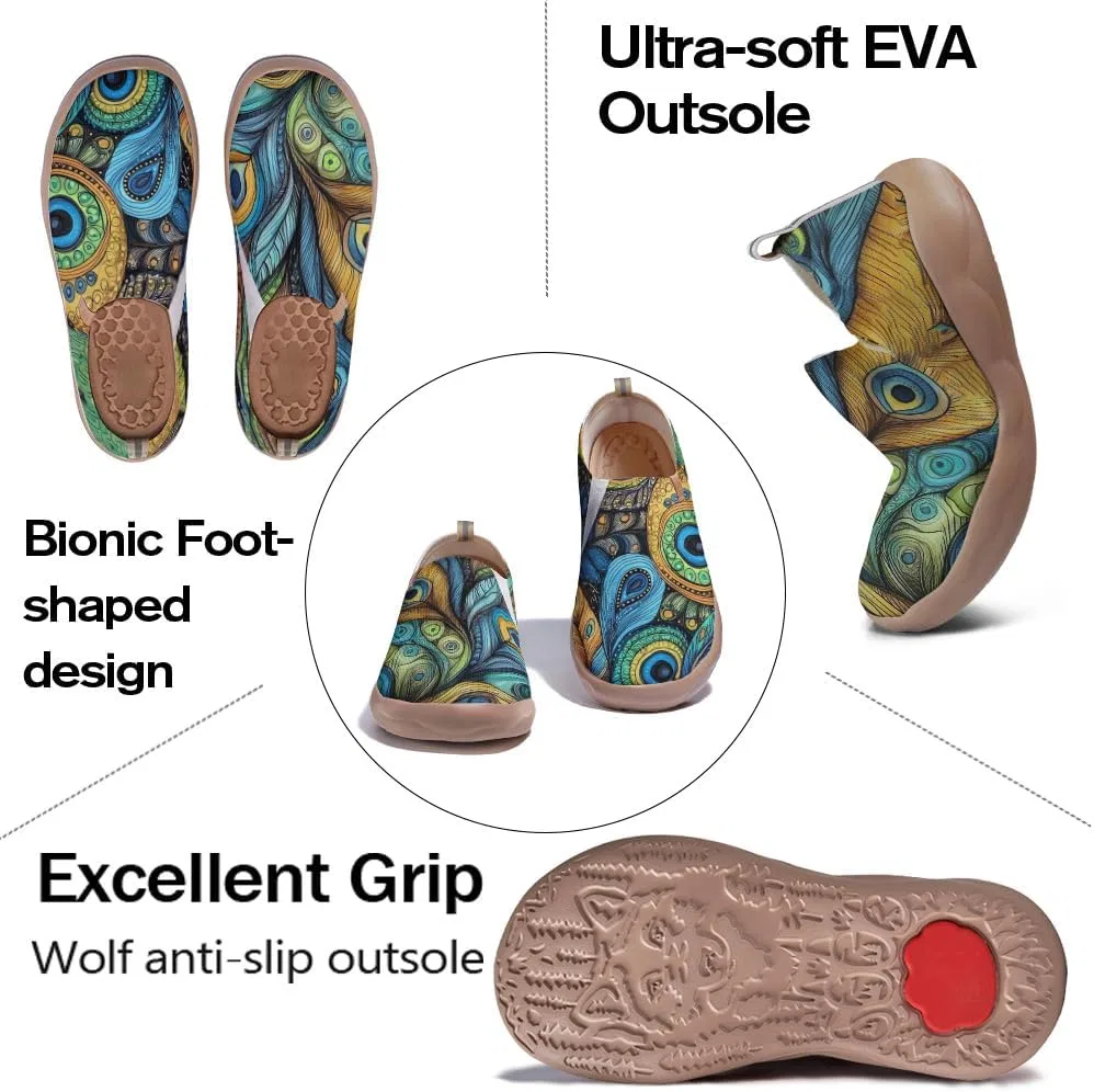 Мокасины мужские Arch Support Slip-On Loafers Abstract Stylish-012 Streetsavour — фото 3