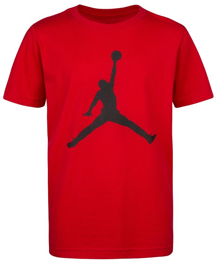 

Футболка с логотипом Big Boys Jumpman Jordan, красный