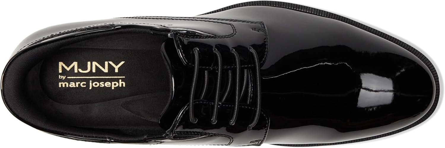 Мужские туфли оксфорды Marc Joseph New York State Street Tuxedo (технология Hands Free), черный — фото 2