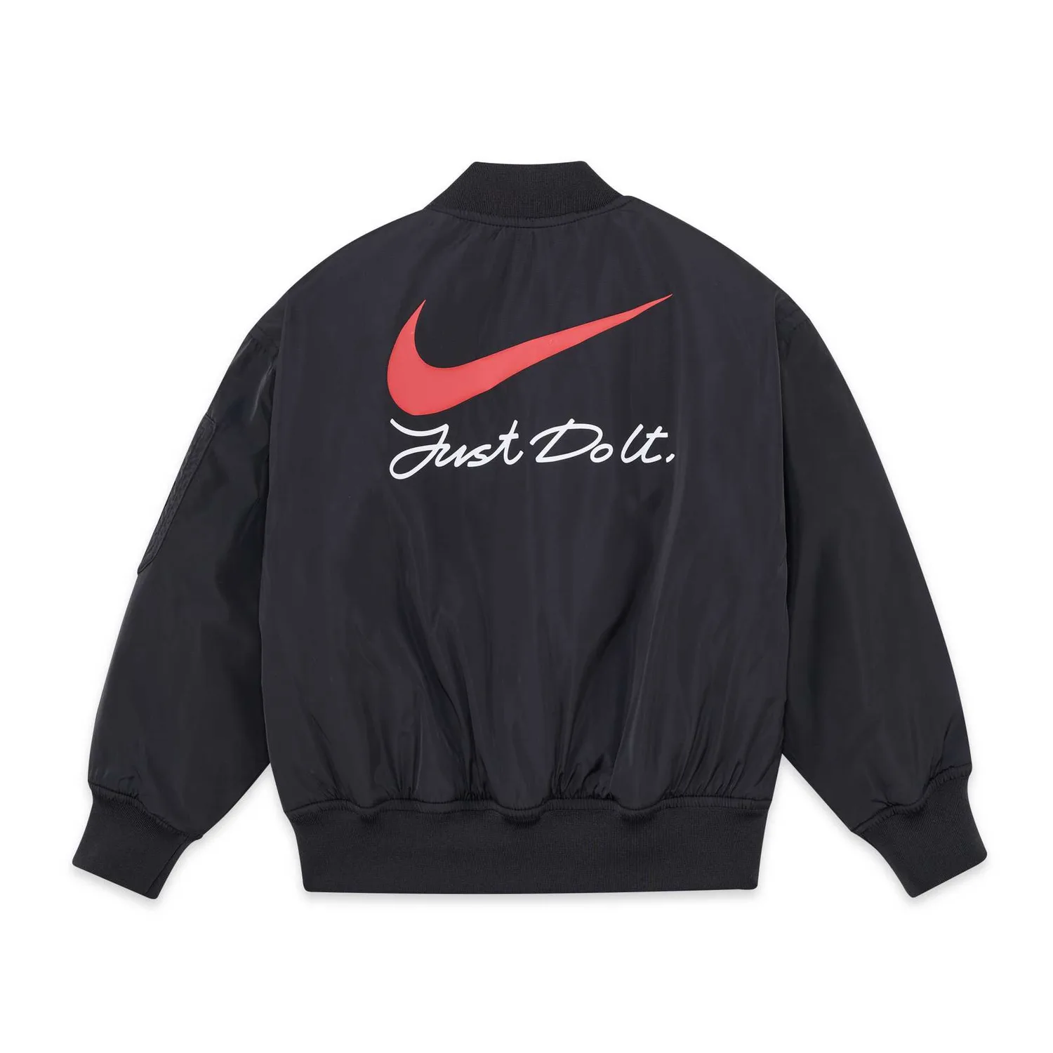 Детская куртка с воротником-стойкой Nike, черный — фото 3