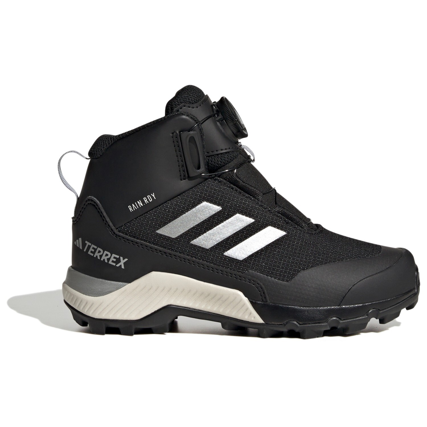 

Зимние ботинки Adidas Terrex Kid's Terrex Winter Mid Boa Rain Ready, цвет Core Black/Silver Metalic/Core Black