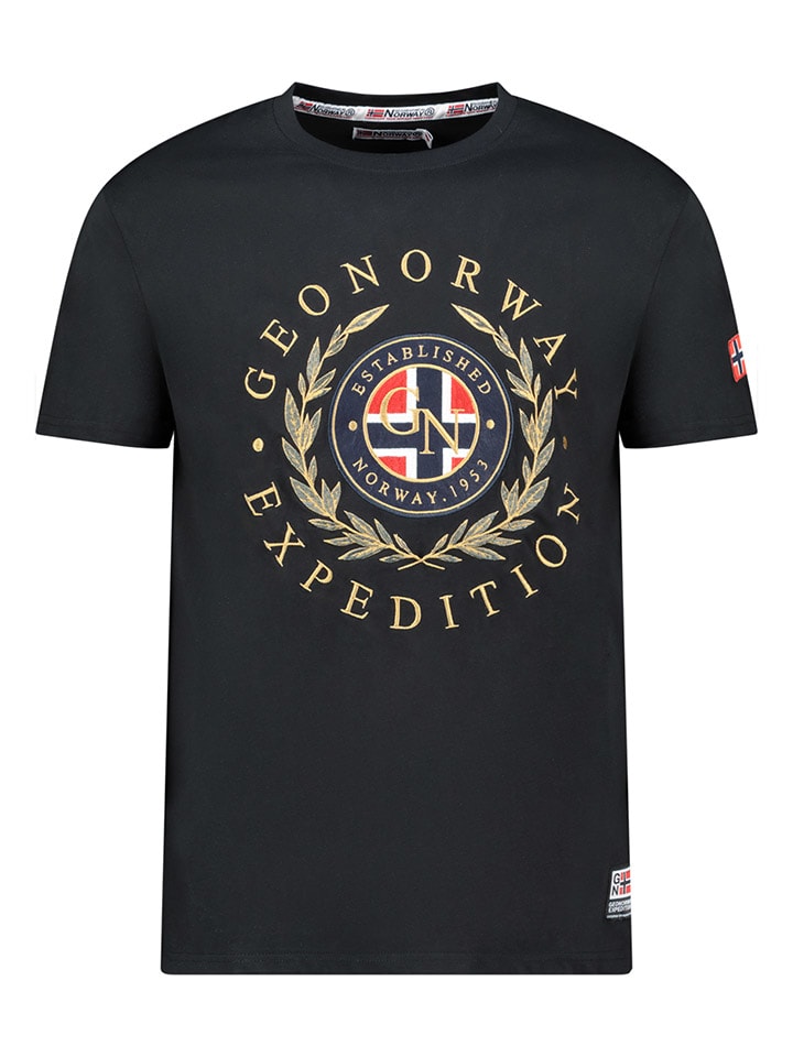 

Футболка Jiger Geographical Norway, черный