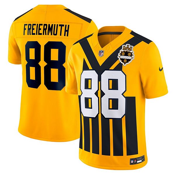 

Футболка Pittsburgh Steelers Pat Freiermuth Gold Alternate Vapor FUSE Limited Nike