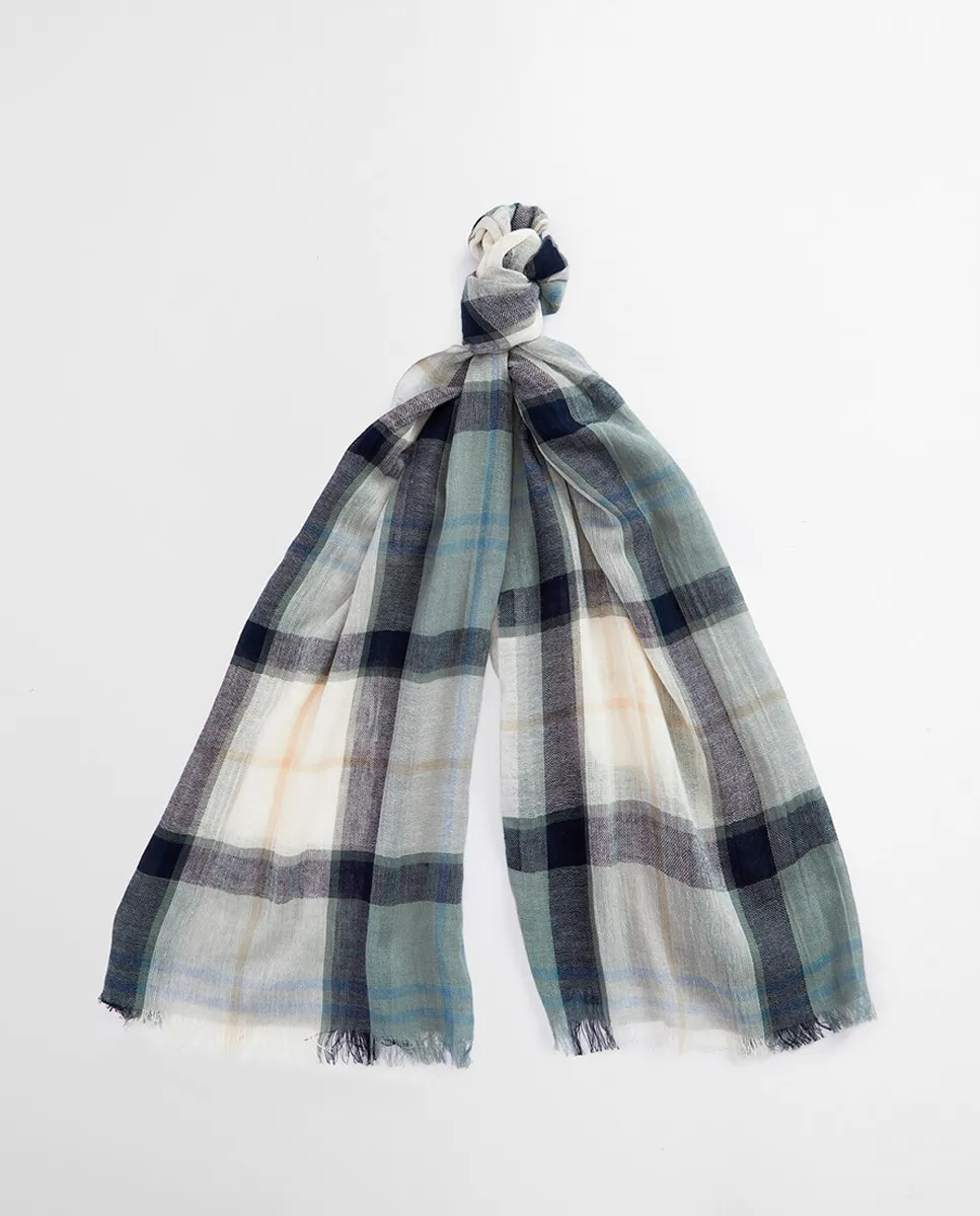 

Мужской шарф из хлопка и клетчатой ткани Barbour, мультиколор