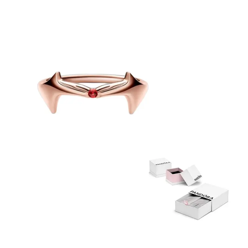 

Pandora Кольцо с искусственным кристаллом Women's Rose Gold