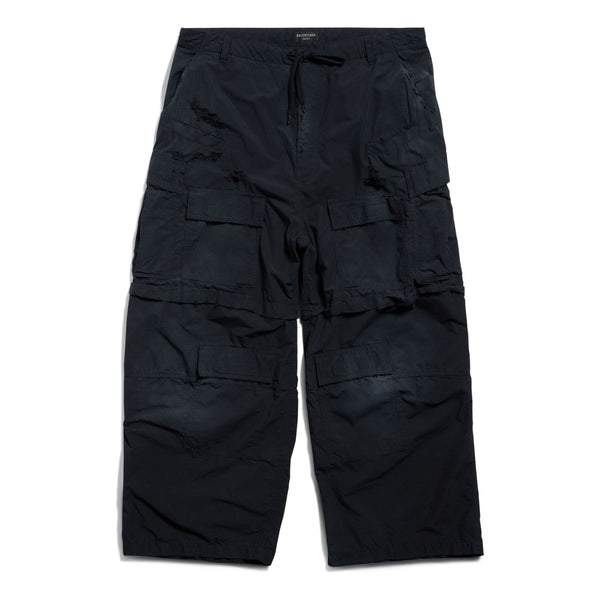 

Брюки large cargo pants 'black' Balenciaga, черный