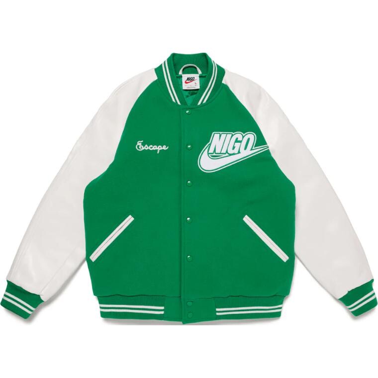 

Куртка Nigo Collaboration Unisex Green/White Nike, Белый, Куртка Nigo Collaboration Unisex Green/White Nike