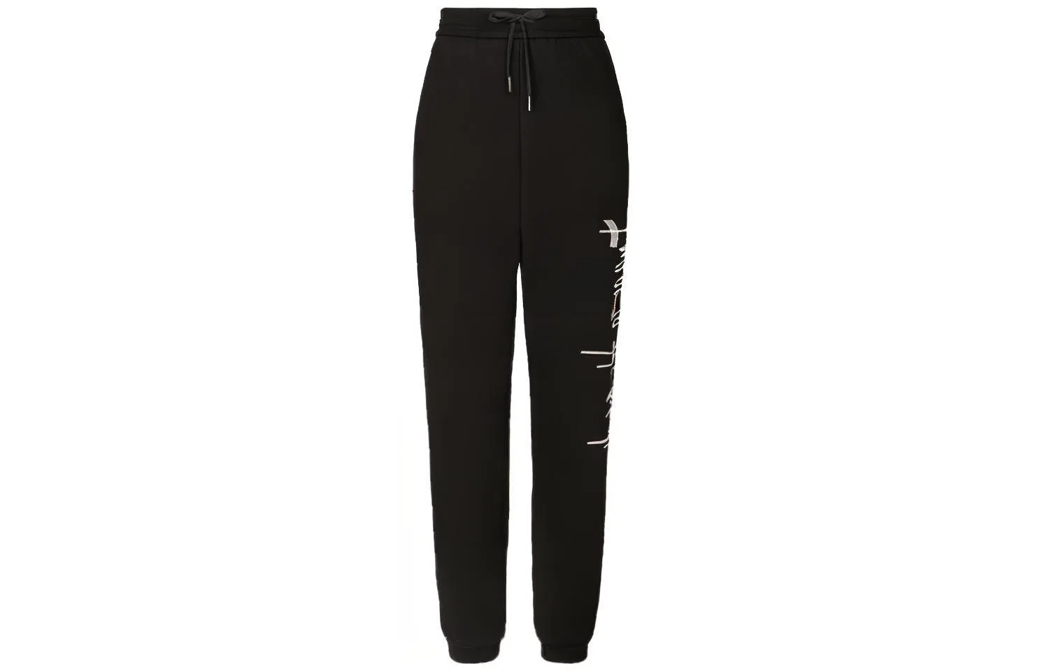 Тренировочные штаны вязаные FW21 мужские Black EMPORIO ARMANI