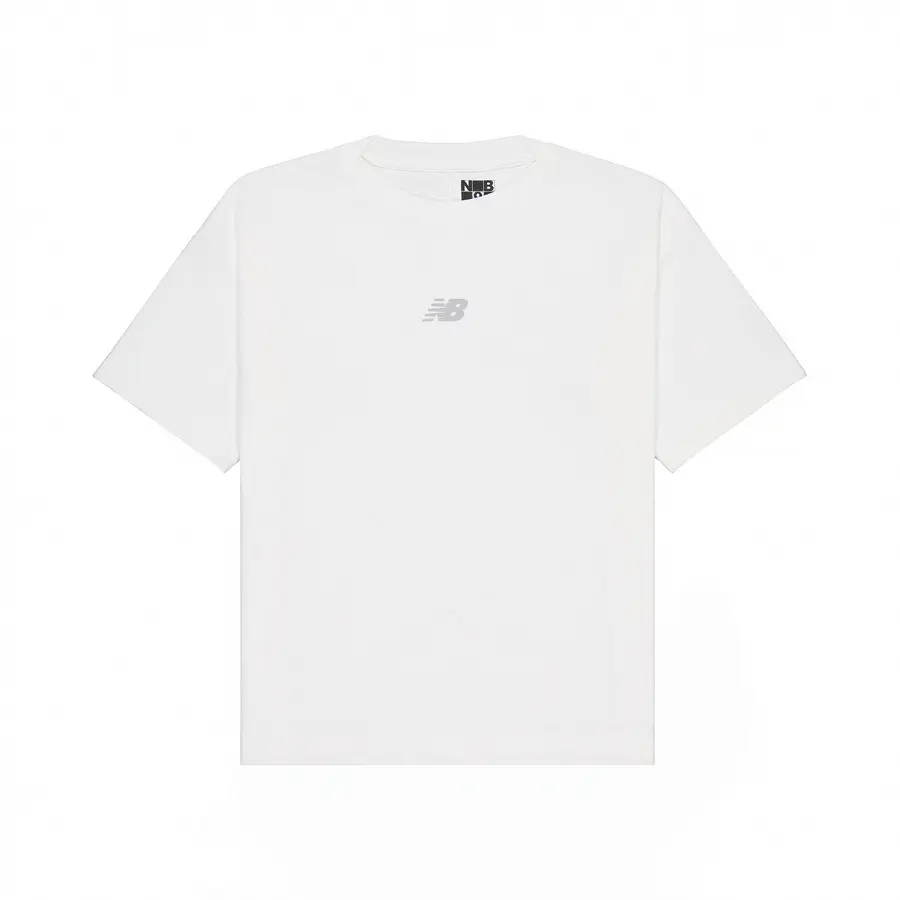 

9BOX Футболка унисекс белая New Balance, белый