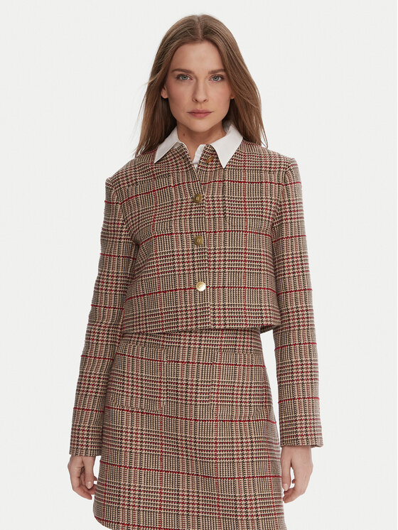 

Пиджак regular fit WW0WW46752 Tommy Hilfiger, бежевый