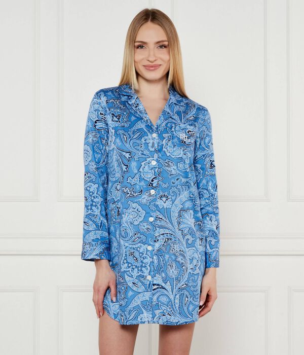 

Ночные Рубашка Loose fit Lauren Ralph Lauren, синий