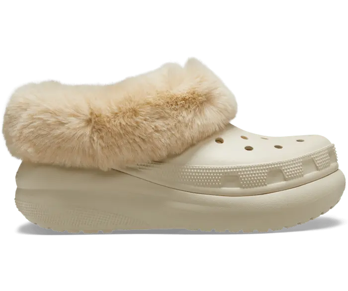 

Сабо утепленные Furever Crush Crocs мужские, цвет Bone