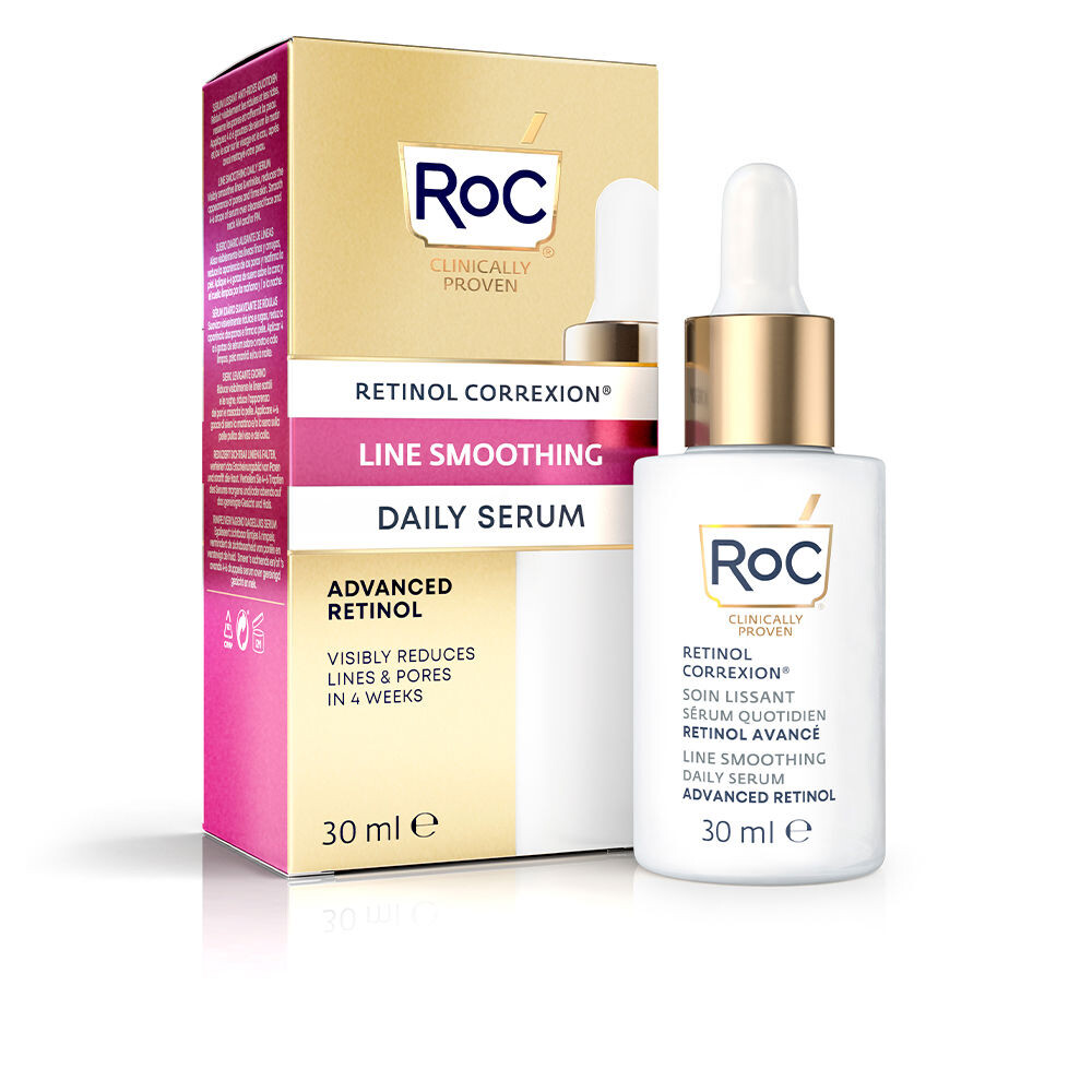 

Крем против морщин Line smoothing advanced retinol serum día Roc, 30 мл