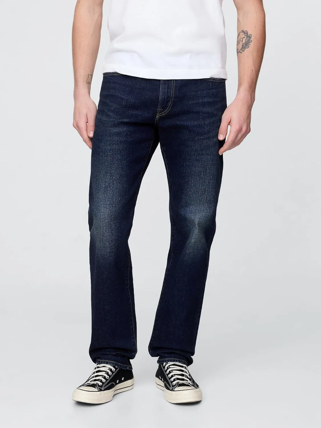 Джинсы Gapflex, GAP, Worn Dark — фото 2