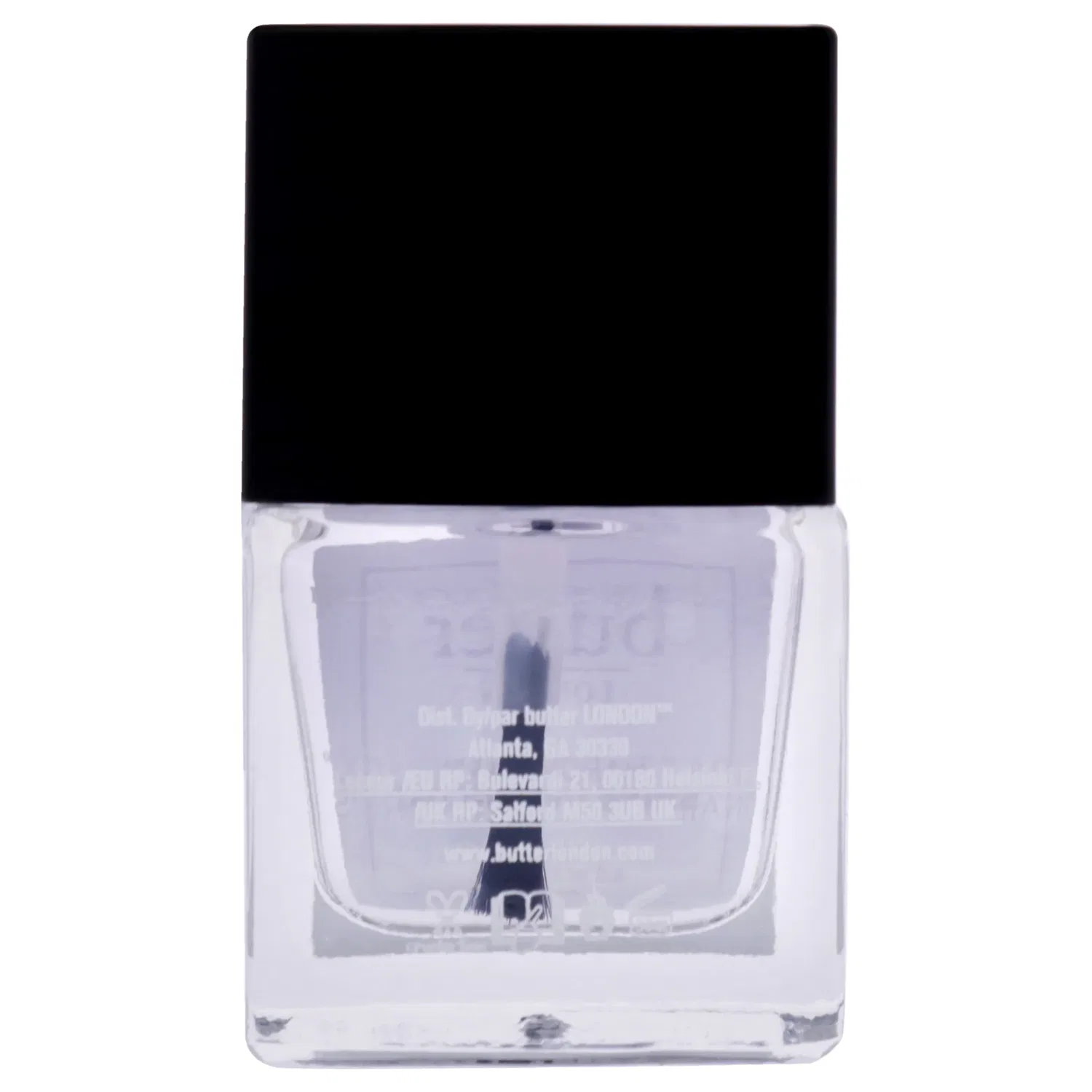 Верхнее покрытие Hardwear Shine UV Topcoat от Butter London для женщин - 0,2 унции (0,2 унции) для ухода за ногтями, Clear — фото 2