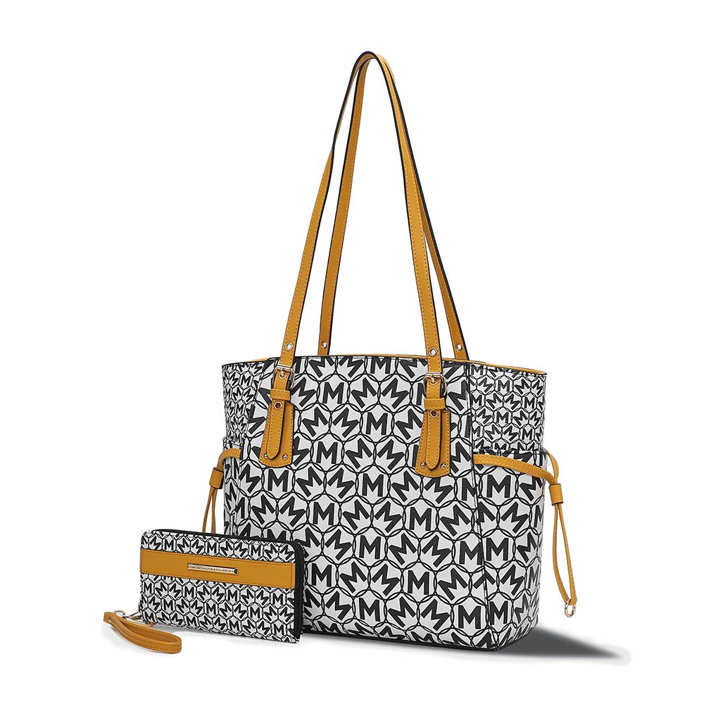 

Сумка-тоут Pauline с кошельком от Mia K MKF Collection By Mia K., цвет mustard