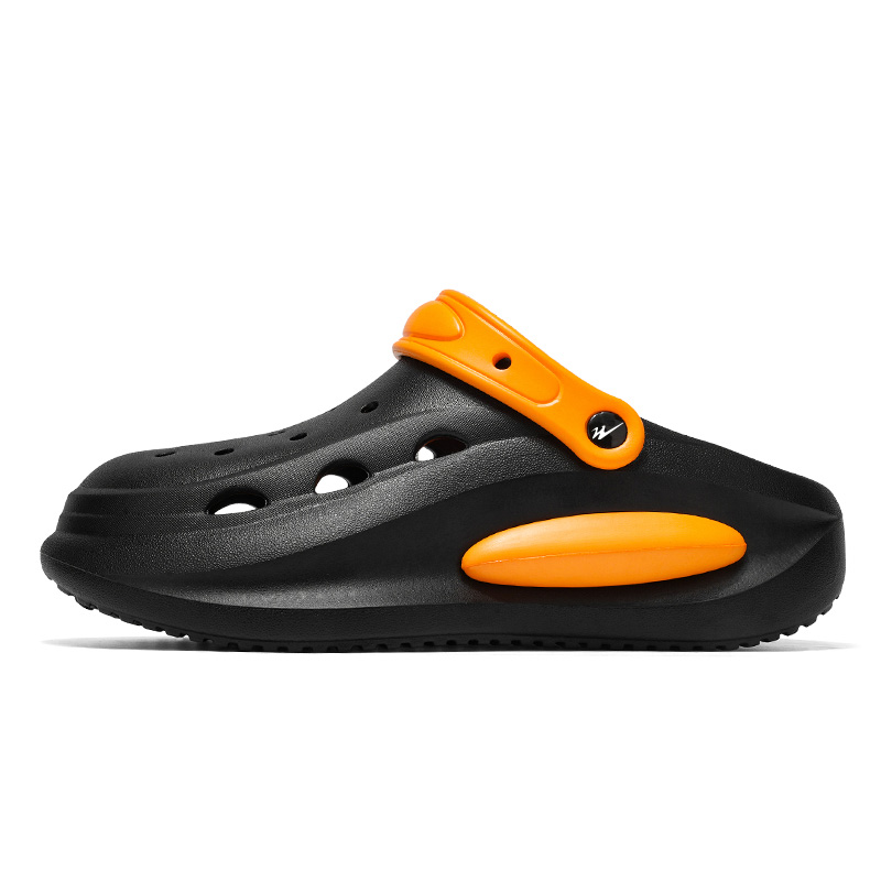 

Binary Клоги унисекс черно-оранжевые, цвет Black Orange
