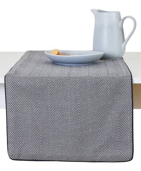 

Настольный бегун home & you Catron, 40x1x180 см, темно-серый