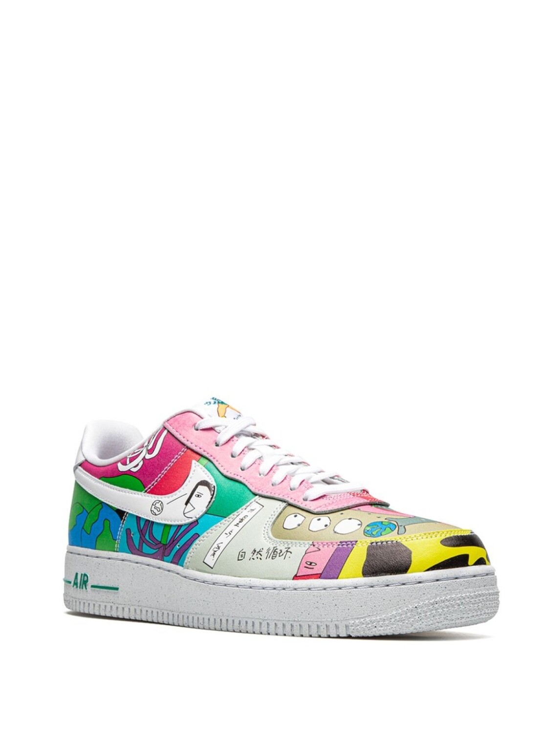 Кроссовки Ruohan Wang x Air Force 1 Low Nike, синий — фото 2