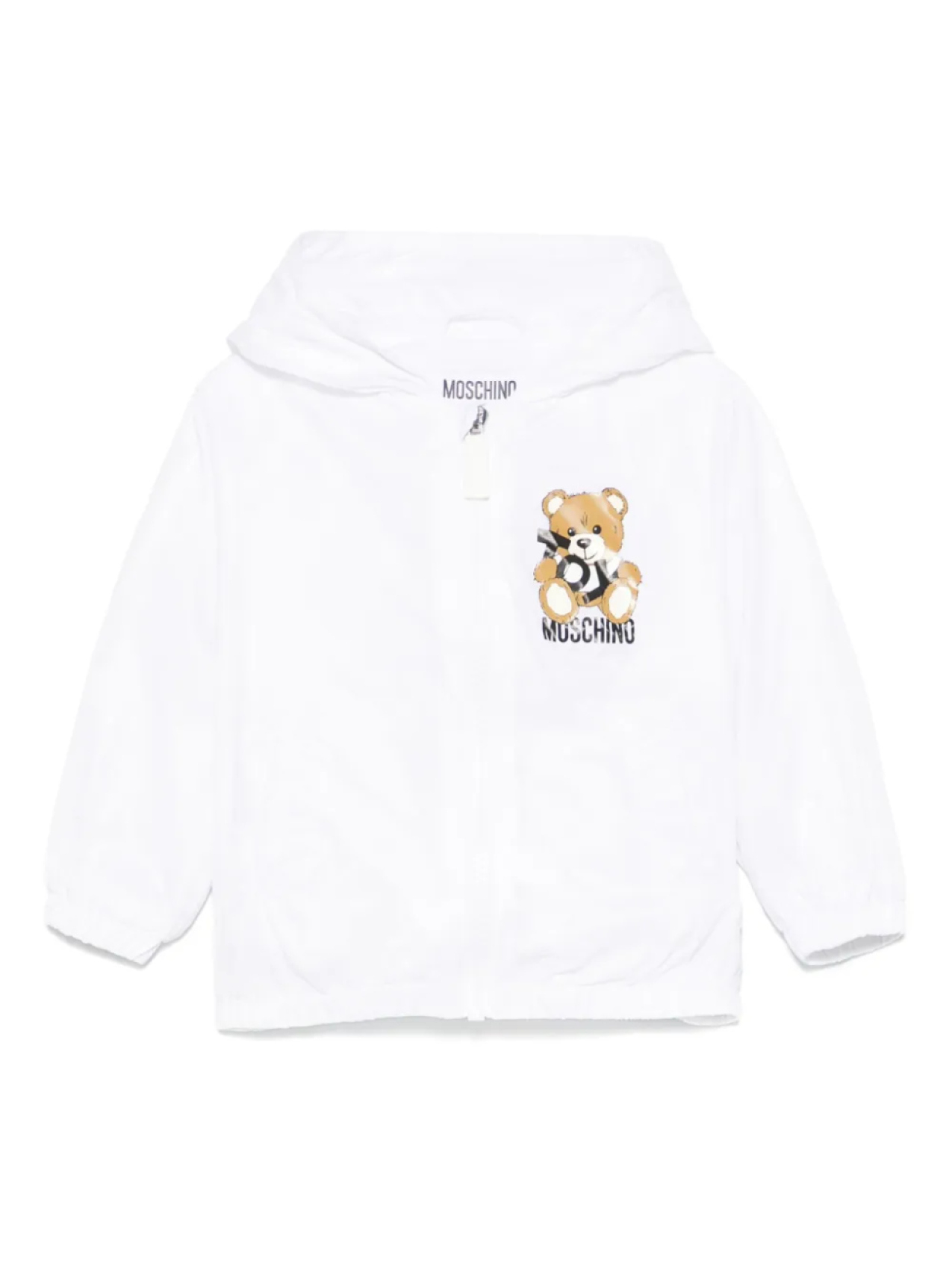 

Moschino Kids куртка с принтом Teddy Bear, белый