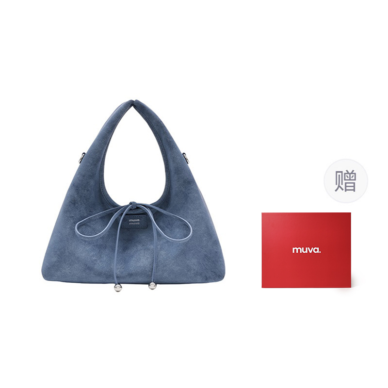 

MUVA Полиэстеровая сумка через плечо маленькая женская многоцветная, Denim Blue