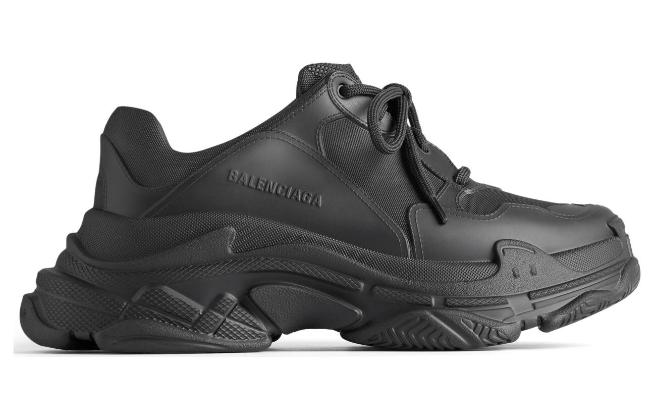 Кроссовки мужские Balenciaga Triple S Mold, черный — фото 2