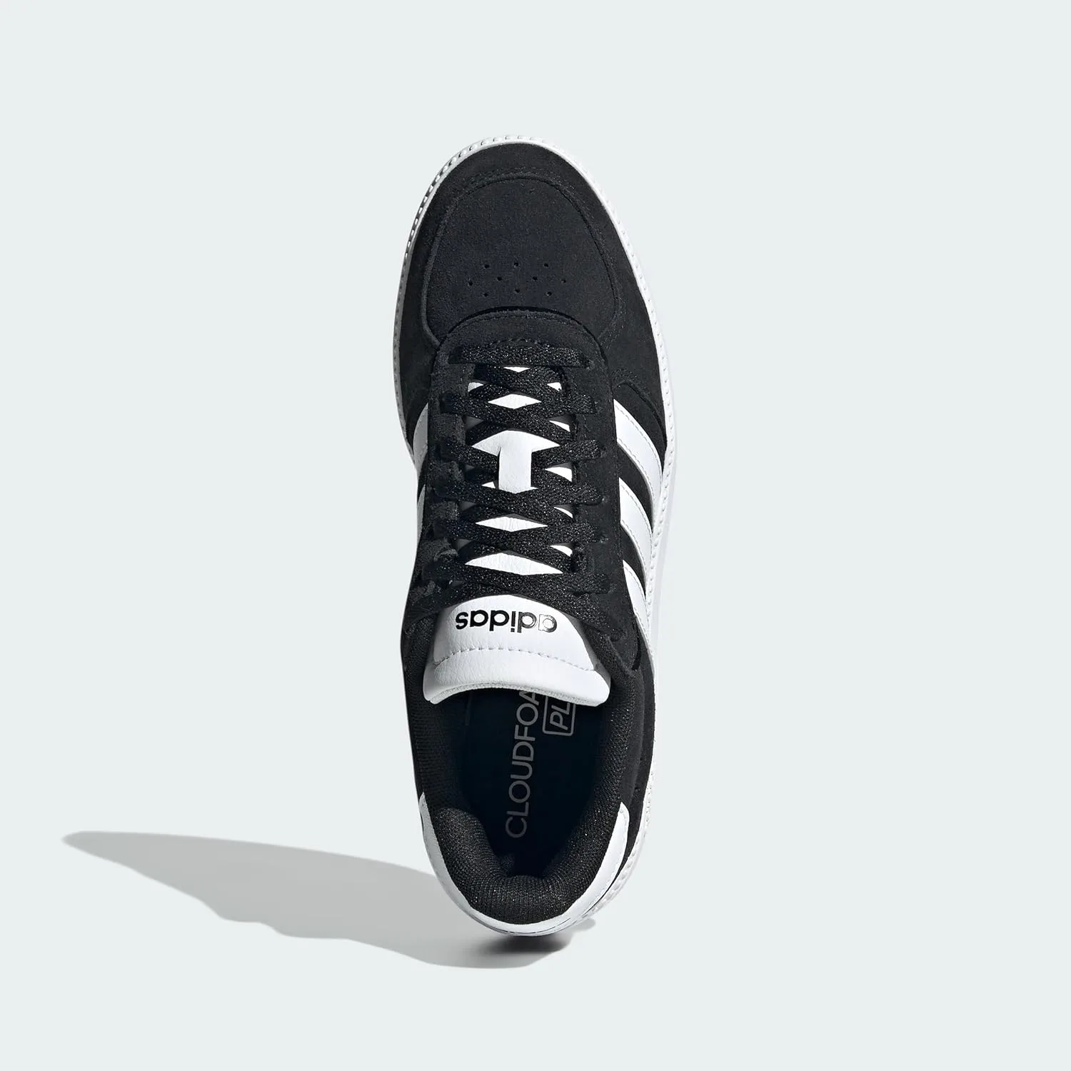 Унисекс кроссовки Adidas Breaknet Sleek, белый/черный — фото 4