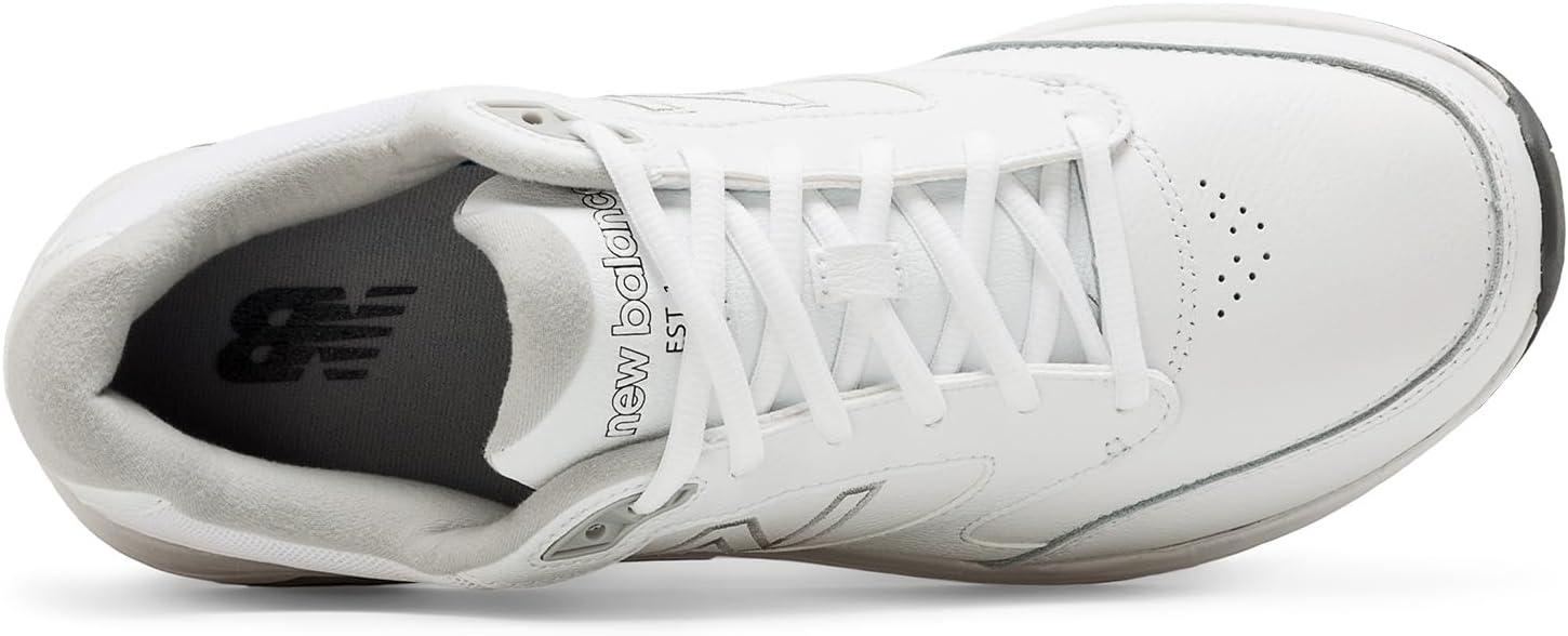 Мужские замшевые кроссовки для ходьбы New Balance 928v3, белый — фото 3