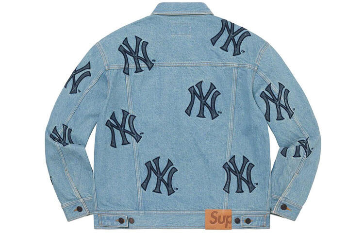 

Джинсовая куртка унисекс Supreme, синий