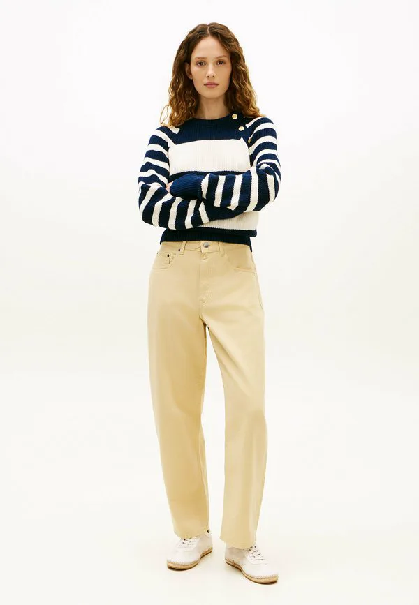 Джинсы средней посадки с широкими штанинами свободного кроя Tommy Hilfiger, Harvest Wheat — фото 2