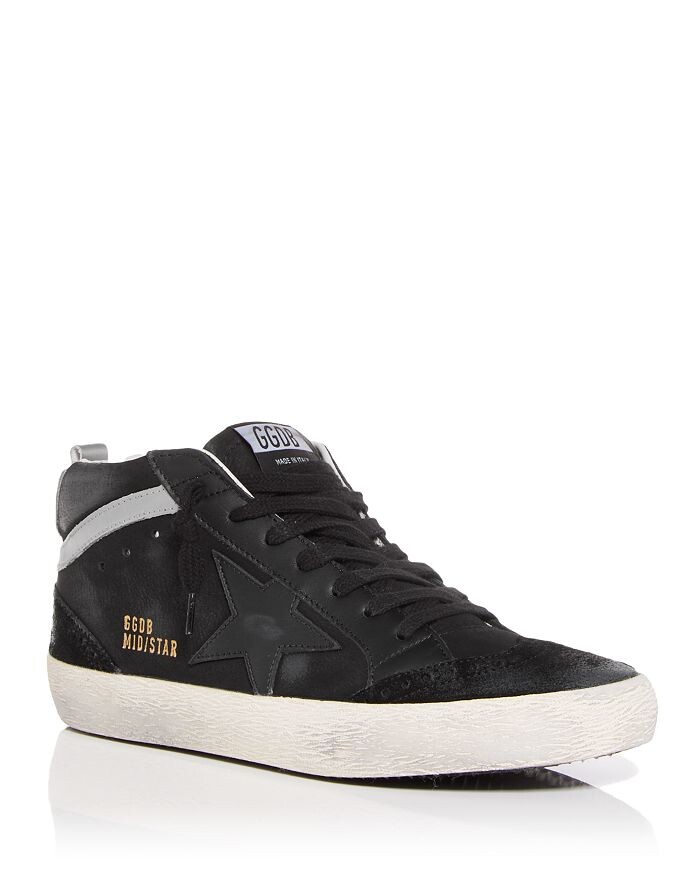 

Кроссовки унисекс Golden Goose Mid Star Mid Top, черный