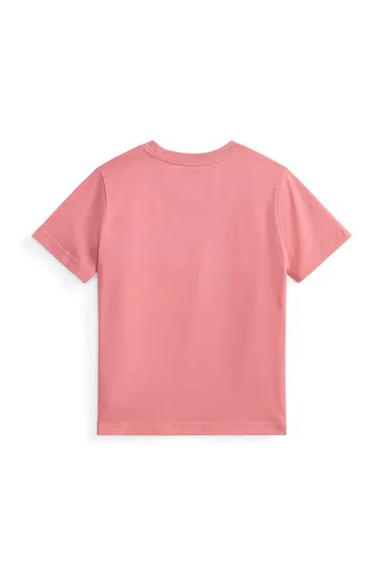 Футболка хлопковая Polo Ralph Lauren, розовый — фото 2