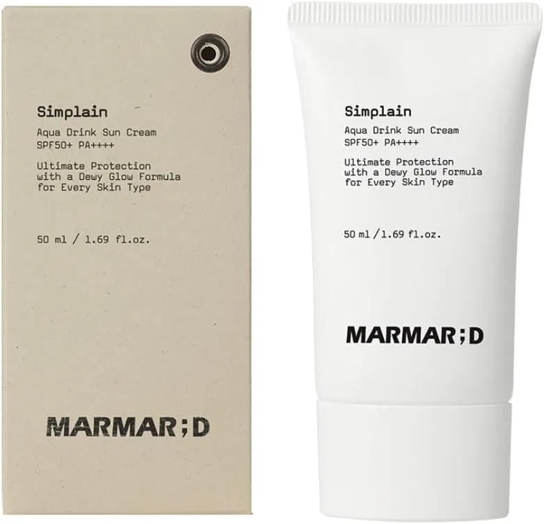 Солнцезащитный крем Marmardi Aqua Drink Sun Cream SPF50+ 50мл Marmar;D — фото 2