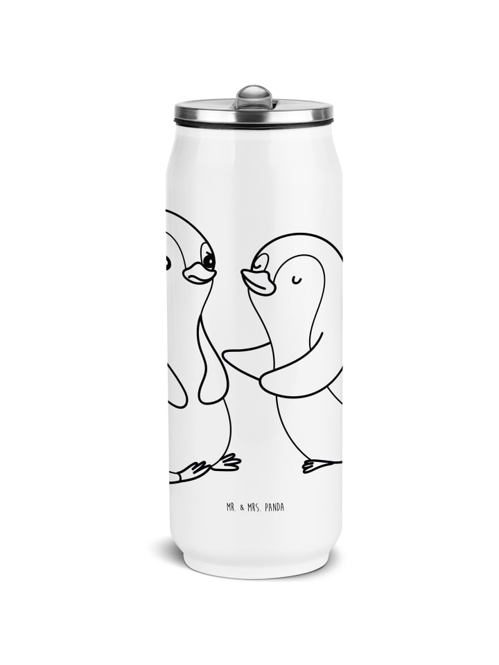 

Mr. & Mrs. Panda Школьные бутылки с водой, пингвины, утешение без слов, в белом цвете