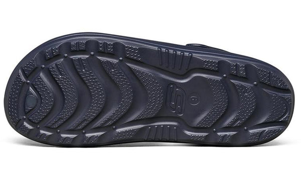 Тапочки swifters navy blue slippers Skechers, синий — фото 4