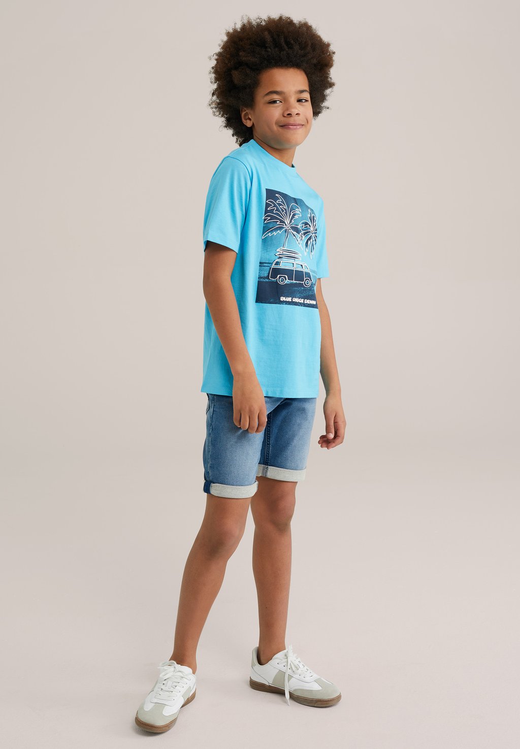 

Джинсовые шорты BLUE RIDGE WE Fashion, темно-синий