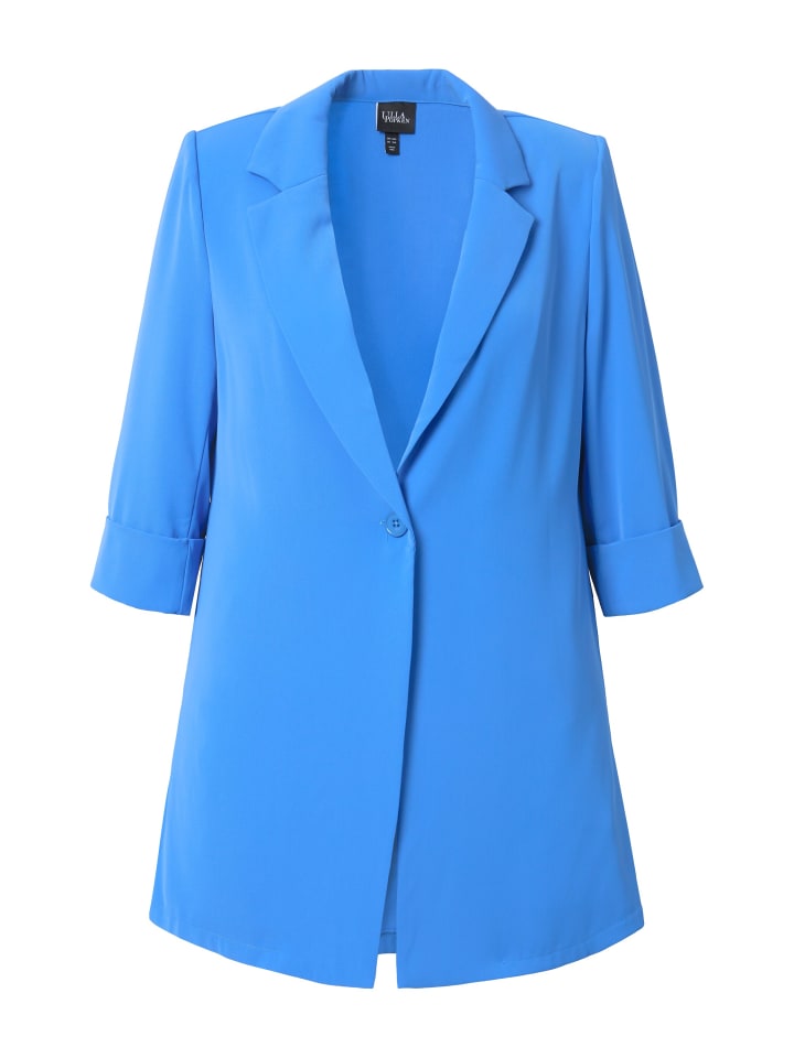 

Блейзер Ulla Popken, цвет pfauenblau
