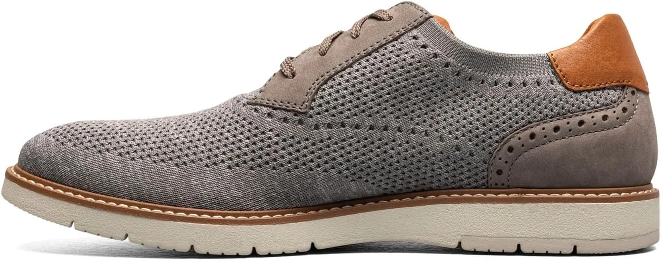 Мужские оксфорды Florsheim Vibe Knit Plain Toe, серый — фото 4