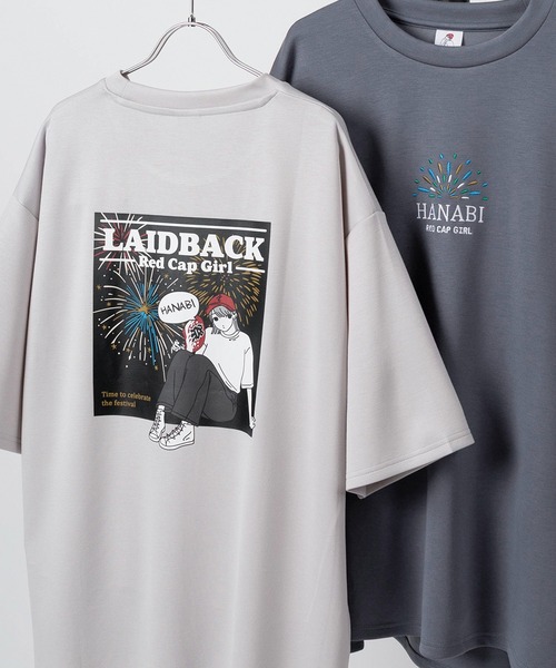 

Футболка унисекс с принтом в японском стиле, бренд Red Cap Girl