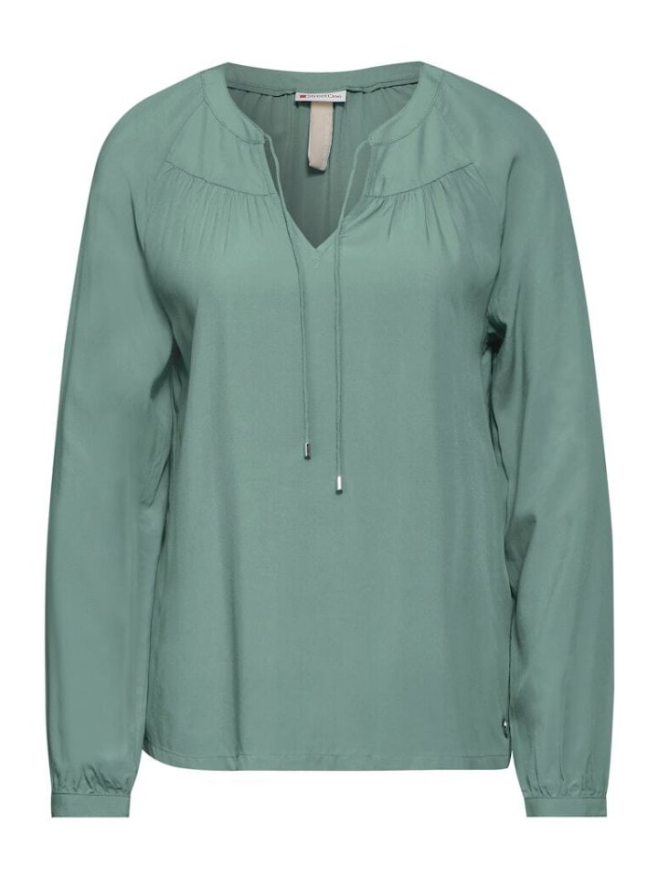 

Блуза Street One Langarmbluse, цвет seafoam green