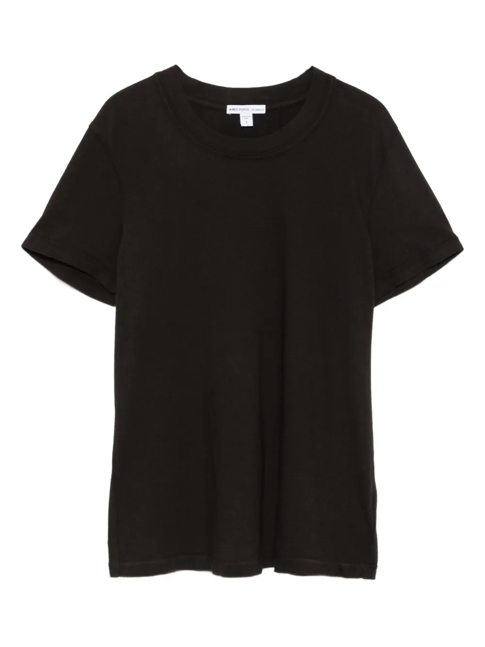 

Топ с круглым вырезом James Perse, коричневый