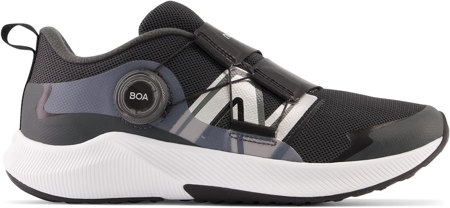 Кроссовки для бега New Balance Kids' DynaSoft Reveal V4 Boa, черный — фото 2