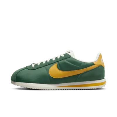 

Кроссовки Nike Cortez Textile, цвет Gorge Green/Sail/Alpha Orange/Yellow Ochre