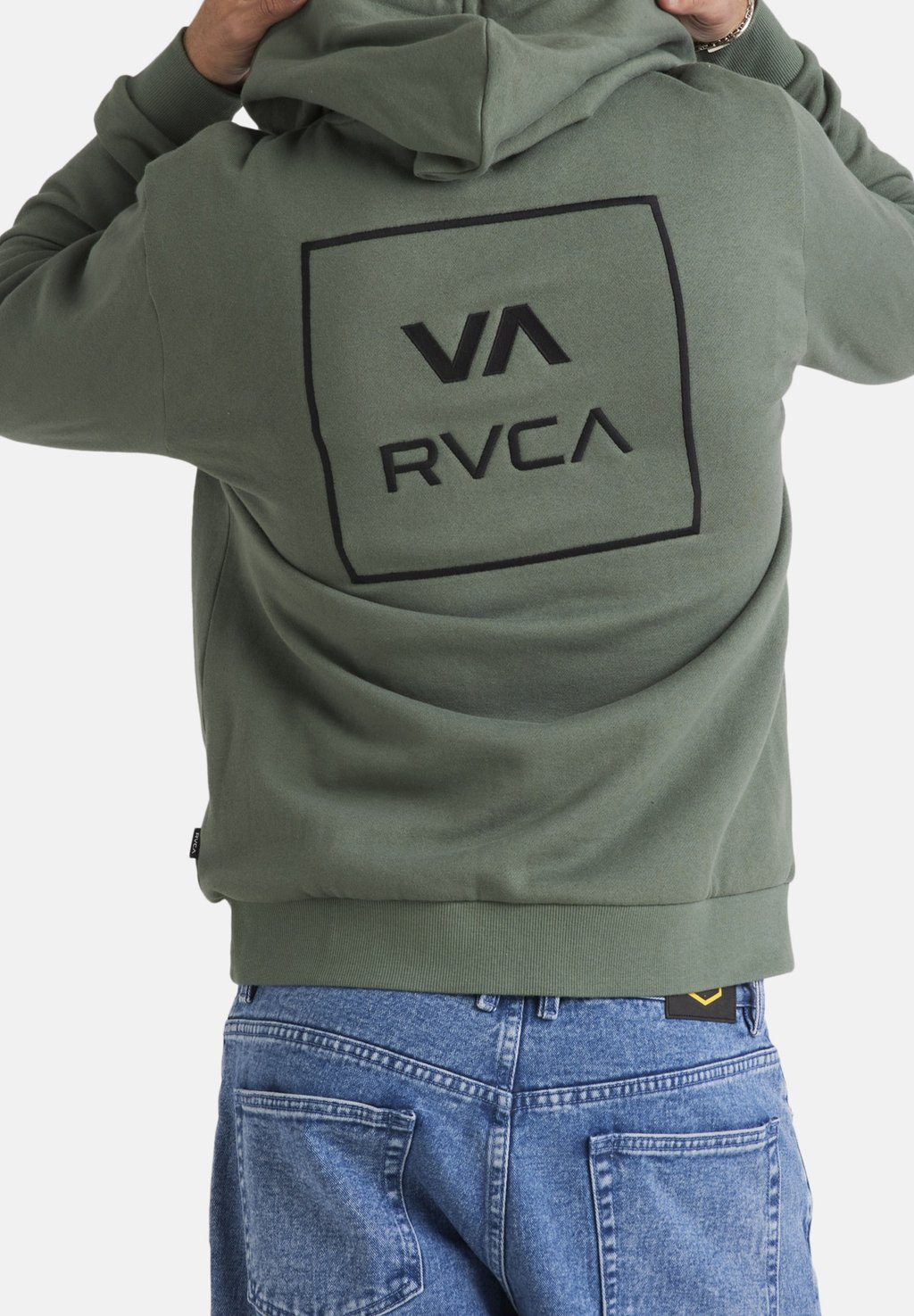 

Толстовка ALL THE WAYS RVCA, зеленый