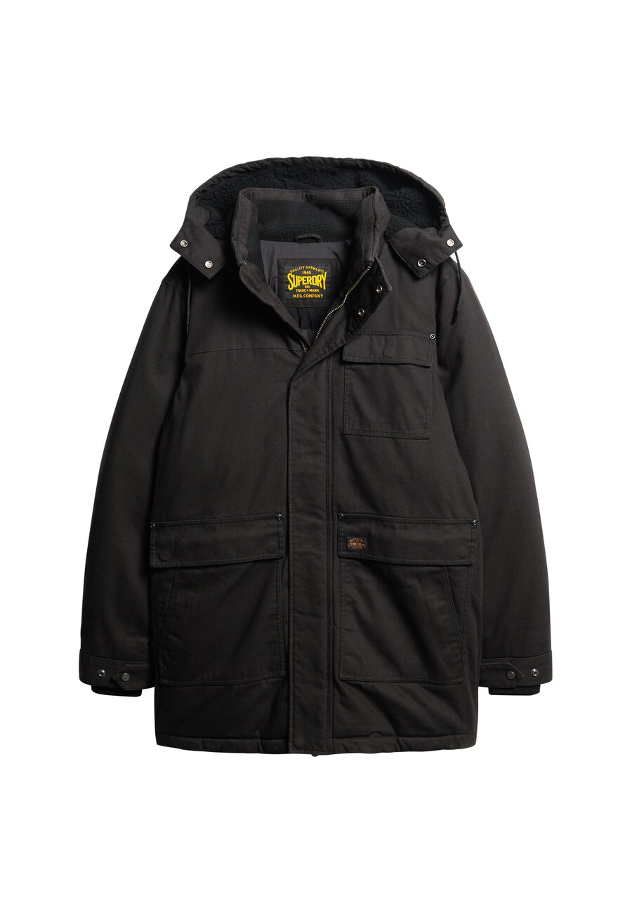 

Зимняя парка Superdry, черный