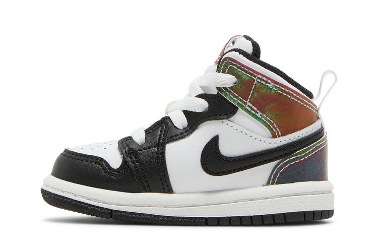 Кроссовки Air Jordan Air Jordan 1 Mid SE TD 'Heat Reactive Color Change', белый — фото 4
